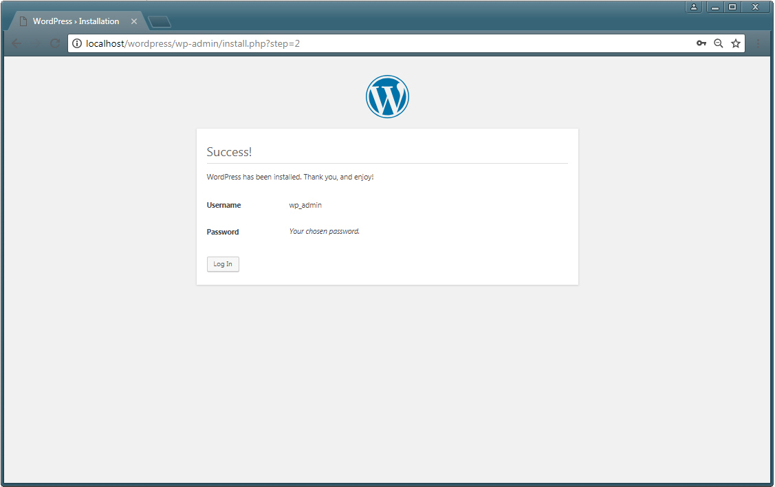 install WordPress 3
